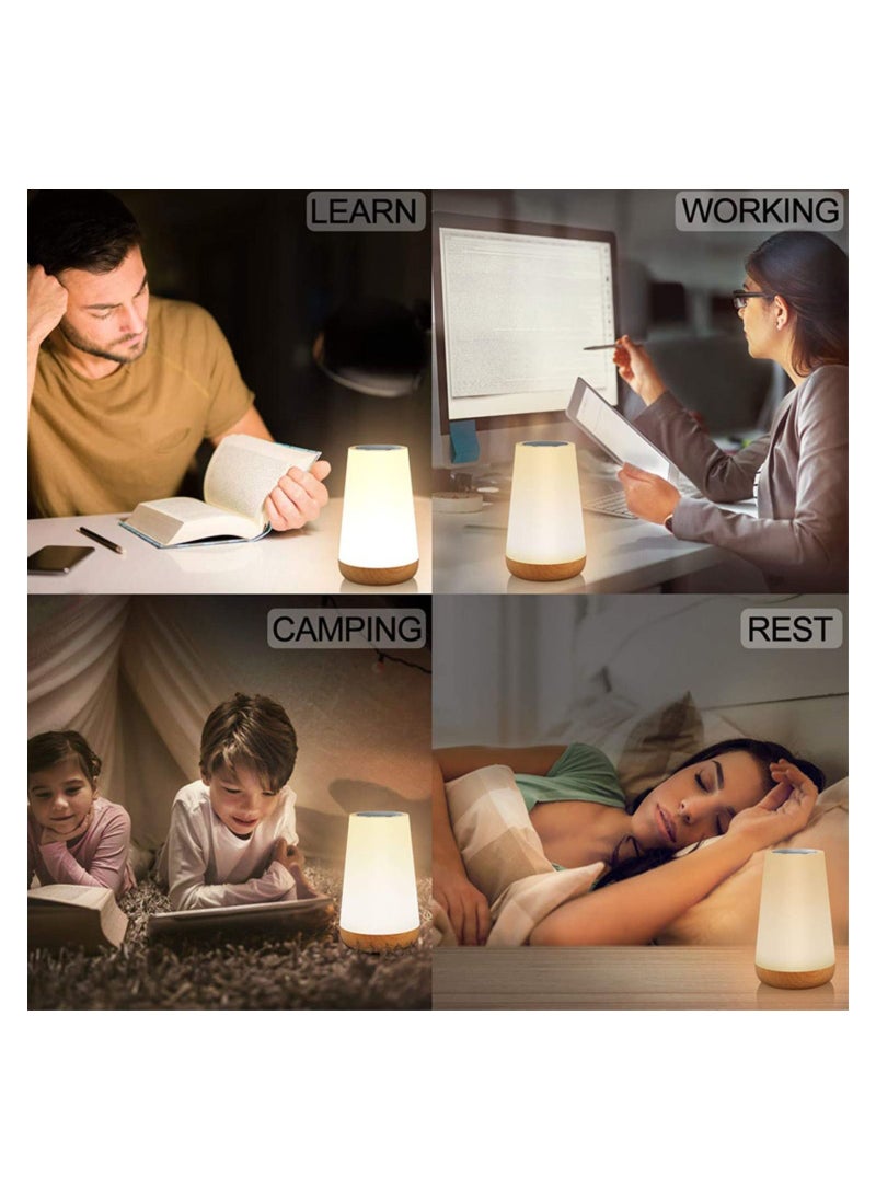 Swift LED Night Light Touch Lamp For Kids Bedroom Rechargeable Dimmable With Remote Control  - Image 3