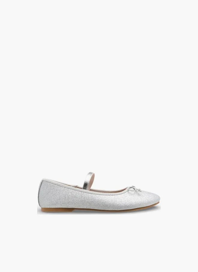 ليتل ميسي Girls Slip-On Ballerina Shoes