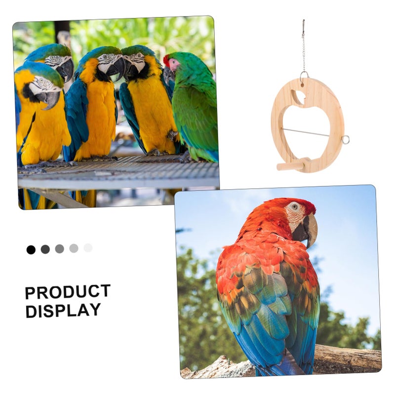 Parrot Foraging Toy Vegetable Fruit Skewer Holder for Cage Enrichment and Beak Trimming - Image 5
