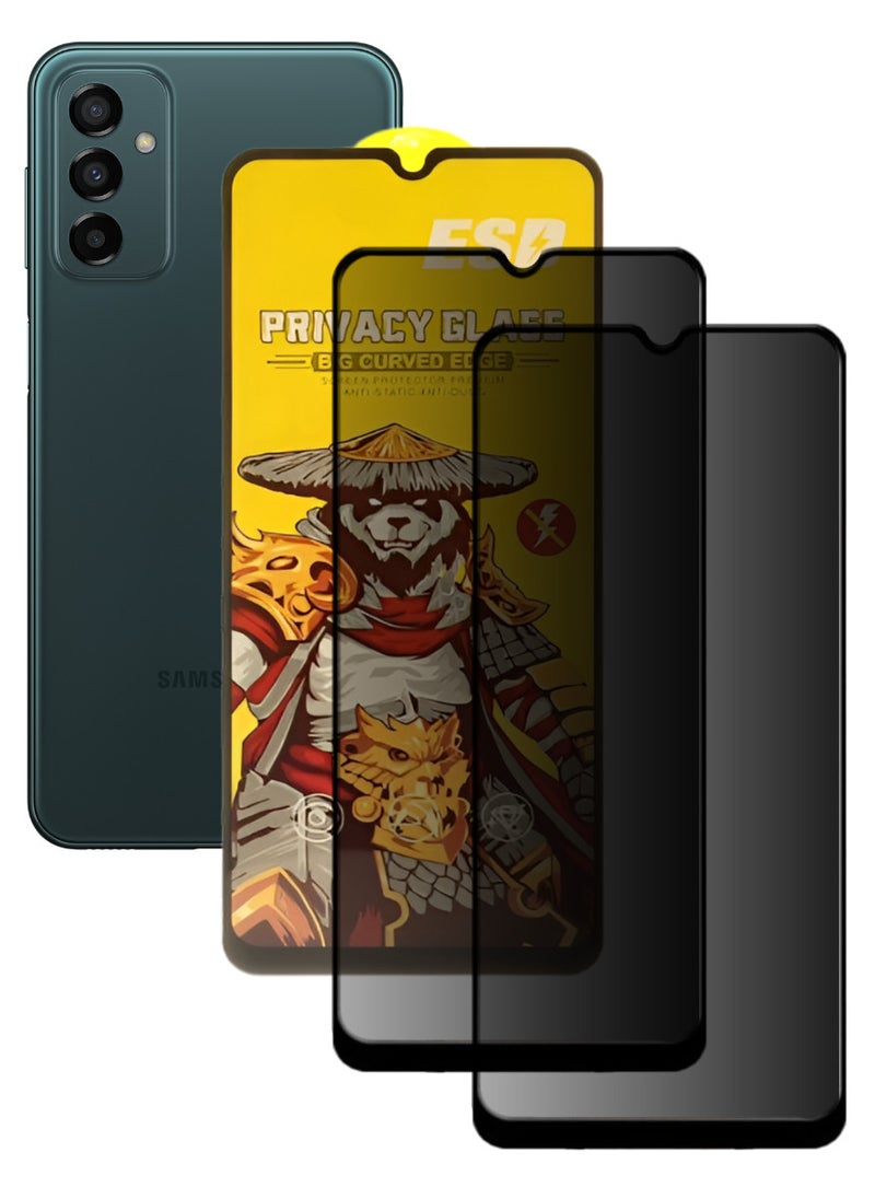 ESD 2 Pieces Tempered Dustproof Privacy Glass Screen Protector Compatible For Samsung Galaxy F23 5G - Image 1