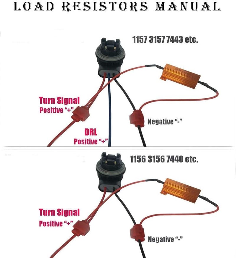 MotoParAcc DTR2017 1157 Front LED Turn Signal Lights with Smoked Lens Cover for Harley Motorcycles - Image 5