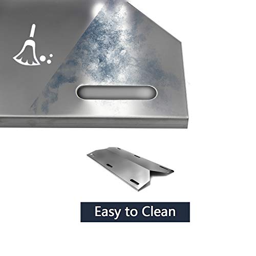 Hongso 17 3/4" Stainless Steel Plates, Grill Heat Shield for Jenn Air 720-0337 730-0337 720-0062 720-0062-LP, Nexgrill 720-0337 720-0026, Glen Canyon 720-0026 and Other Models - Image 4