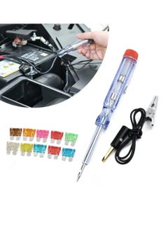 Generic Generic Auto Plug-in Fuse Kit with Tester - 10 Assorted 3A-30A Replacement Fuses & Tester for Cars, Trucks, SUVs, Campers & Boats  - Image 1