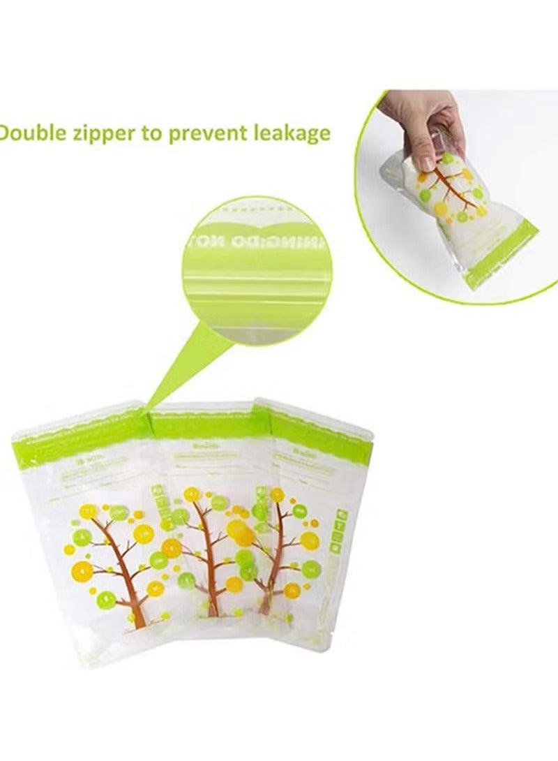 Bimirth Pack Of 112 Breastmilk Storage Bags Pre-sterilized For Pumping Freezing And Feeding Milk Self-Standing CPC Test Passed  250 ML - Image 5