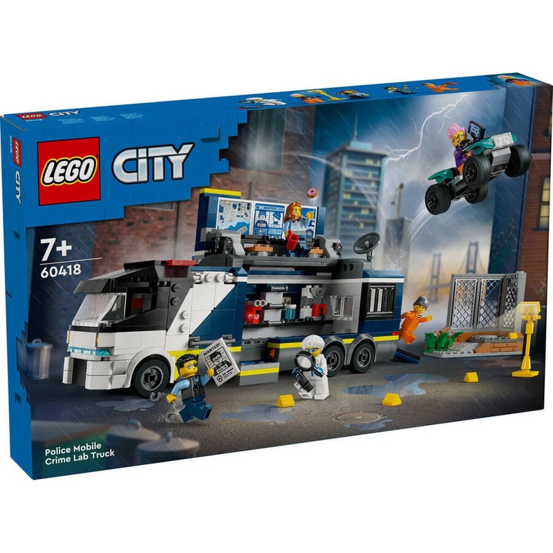 LEGO - City Police Mobile Crime Lab Truck 674 Pieces - 60418 - Image 1