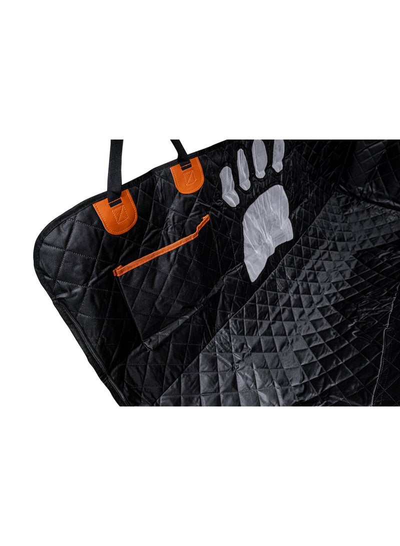 Dog Car Seat Cover, Waterproof and Scratchproof Dog Cover for Car Backseat, Nonslip Pet Car Seat with Mesh Window, Durable Hammock with Side Flaps for Cars, Trucks and SUV - Image 2