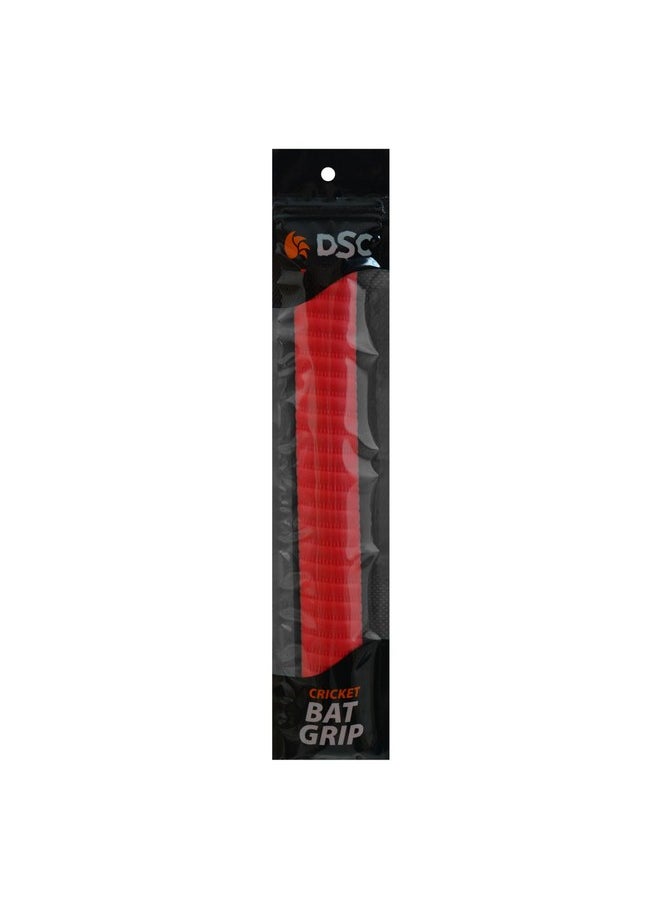DSC - Coil Colored Cricket Bat Grip, Colour - Red (Pack Of 1) - Image 1