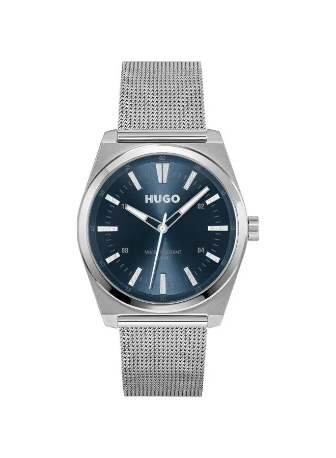 هوجو Analogue Multifunction Quartz Watch with  Stainless Steel bracelet