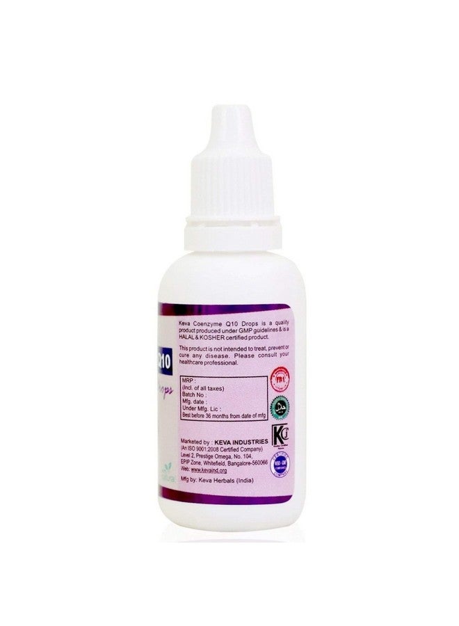 Keva Co-Enzyme Q 10 Drops - Immunity Booster, Good For Heart Health, Regulate High Bp, Cholesterol Levels (30 Ml) - Image 4
