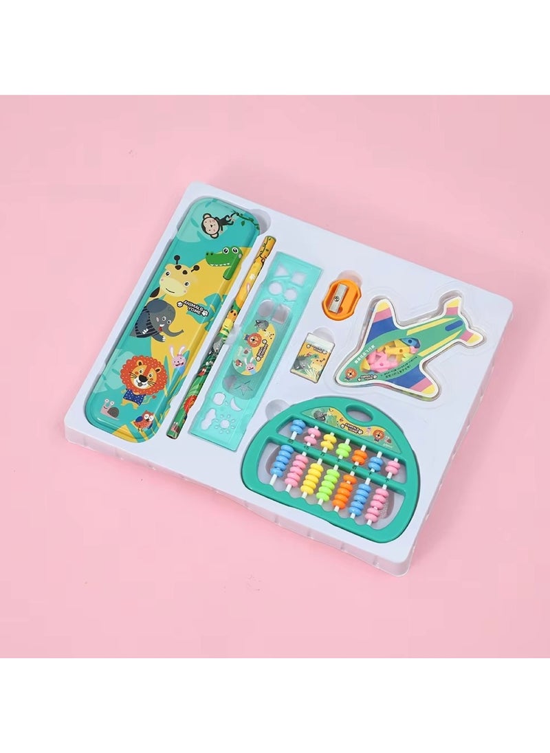Huitich Blue Animals Youpin Stationery Kit for Kids  - Image 4