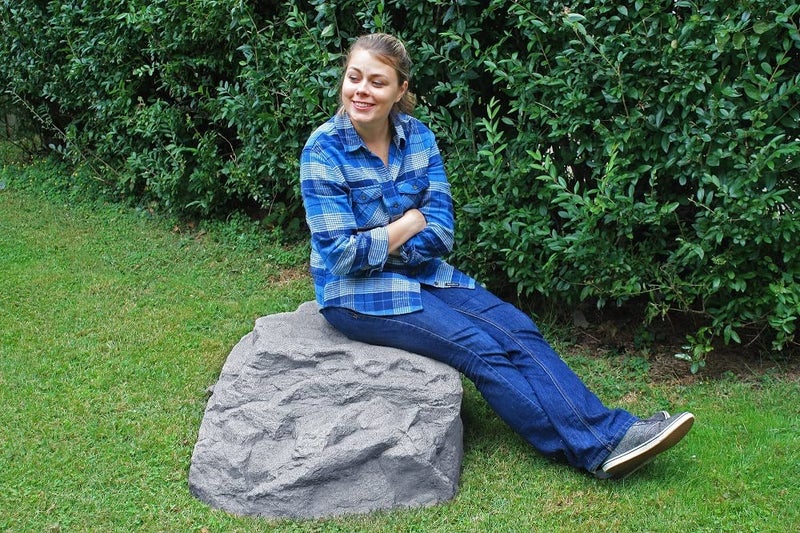 Emsco Group 2271 Landscape Rock â€“ Low Profile Boulder â€“ Lighwieght, Granite - Image 2