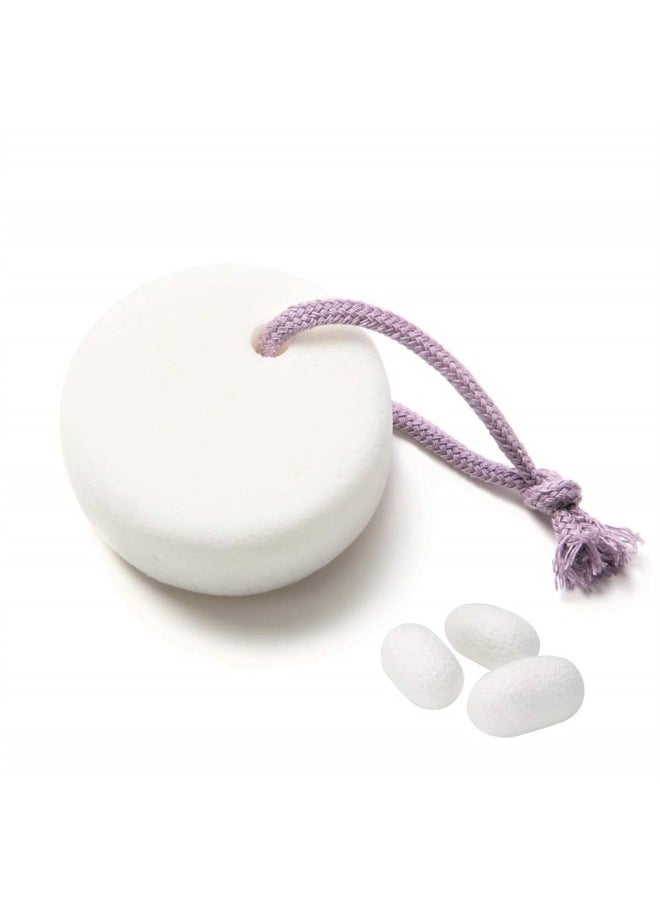 Terra Distribution Pumice Stone for Feet, Body, Hands [Made in Japan] Silk or Charcoal Plus Hyaluronic Acid Essence Blended for Extra Fine Smooth Finish, Soft Foot Pumice Scrubber (Silk Essence)  - Image 1