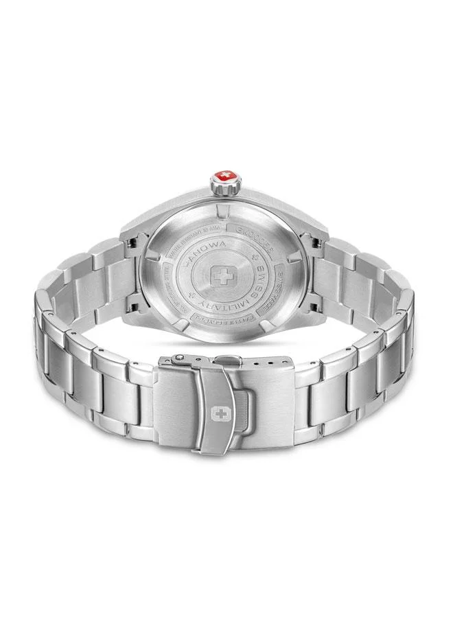 SWISS MILITARY HANOWA Roadrunner Advanced 43mm Men's Multifunction Watch with Black Dial
