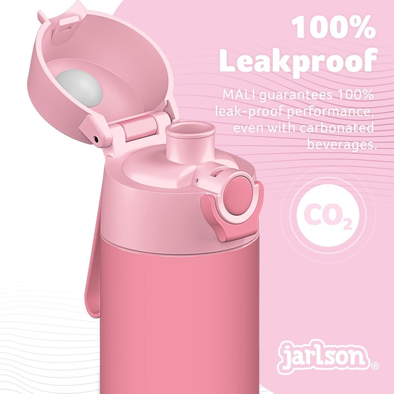 Jarlson Mali Children's Stainless Steel Water Bottle [Thermal Bottle] – Children's Drinking Bottle Leak-Proof – Thermos Flask Suitable for Carbonated – Thermal Drinking Bottle for School and Nursery - Image 4