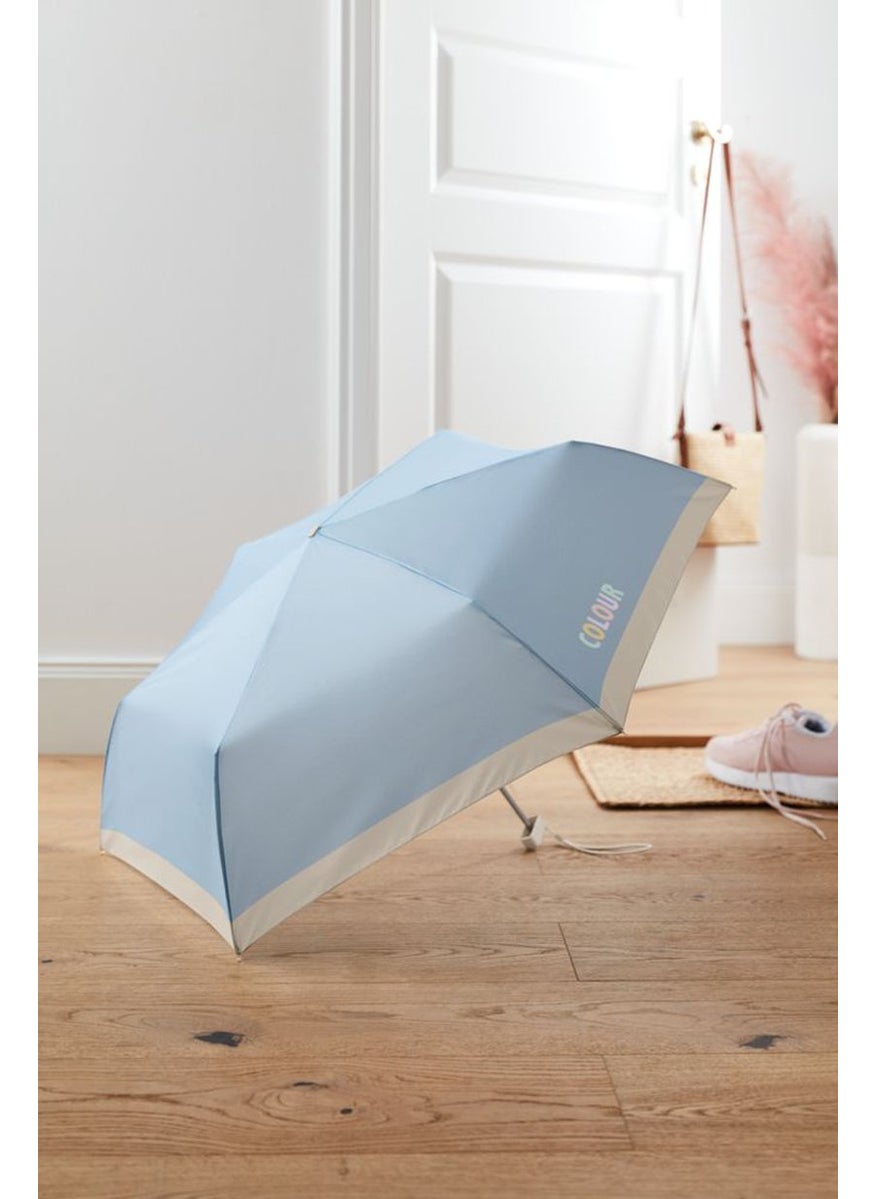 Tchibo Folding Umbrella, Blue  - Image 1