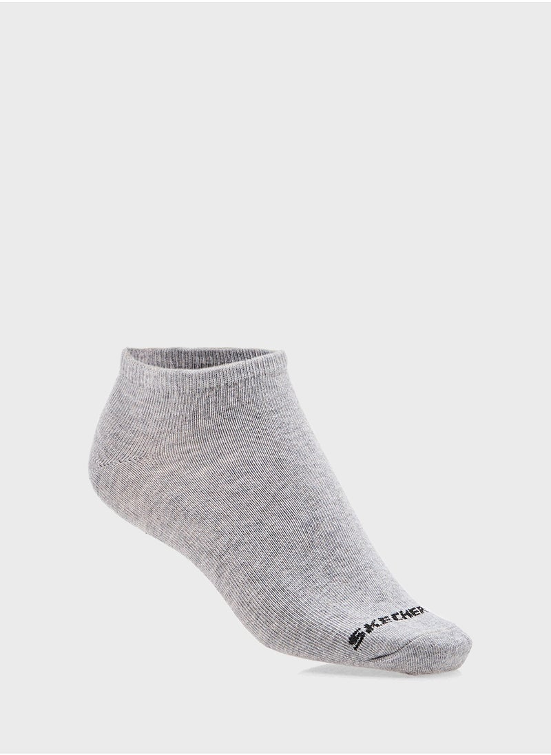 SKECHERS 6 Pack Non Terry No Show Socks  - Image 3