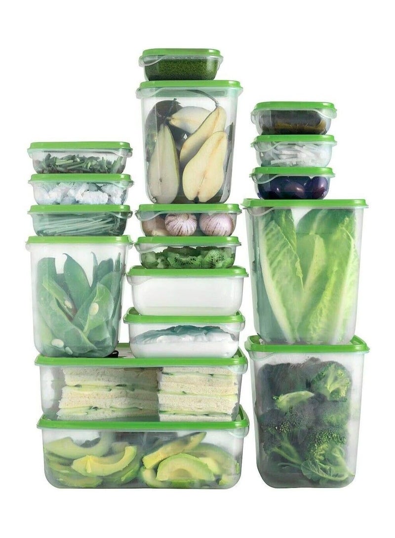 BLOOMING TIME Transparent Food Containers - Set of 17 - Image 2
