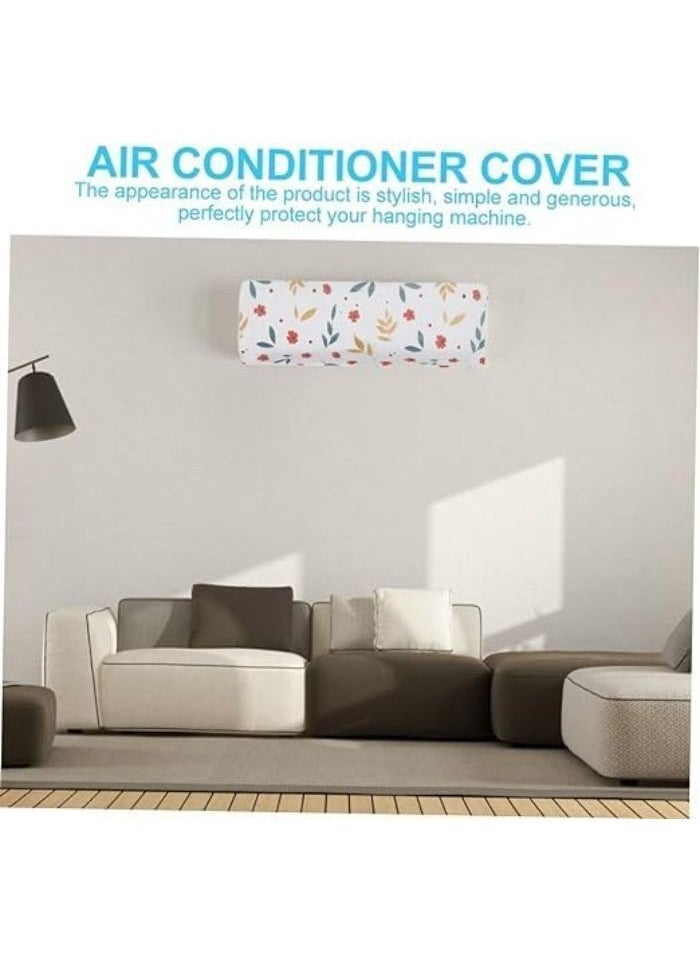 Generic Air conditioner cover, wall mounted type, indoor air conditioner cover, sun visor, waterproof indoor unit cover, air conditioner cables. Random color and shape((95x31x21 CM/37X12X5 INCH)(1.5 HP))  - Image 5