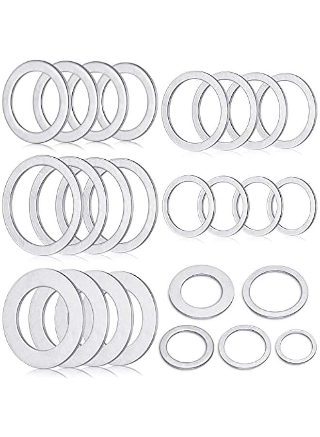 20 Pcs Saw Blade Bushing Set Saw Blade Adapter Ring Saw Blade Spacer, 1 Inch to 20 mm, 1 Inch to 5/8 Inch, 7/8 Inch to 5/8 Inch, 20 mm to 5/8 Inch, 5/8 Inch to 1/2 Inch, 4 Per Model  - Image 1