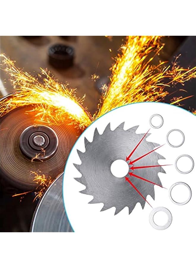 20 Pcs Saw Blade Bushing Set Saw Blade Adapter Ring Saw Blade Spacer, 1 Inch to 20 mm, 1 Inch to 5/8 Inch, 7/8 Inch to 5/8 Inch, 20 mm to 5/8 Inch, 5/8 Inch to 1/2 Inch, 4 Per Model  - Image 4