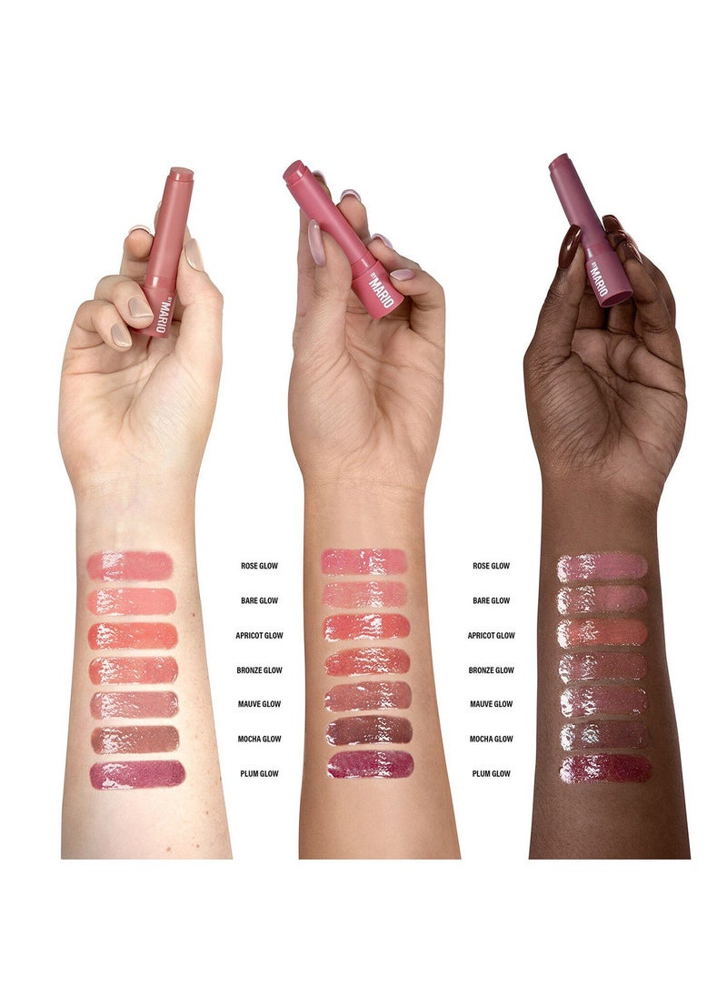 مكياج ماريو مصل شفاه Moistureglow ™ Plumping (Campicot Glow - Peach Warm)  - Image 2
