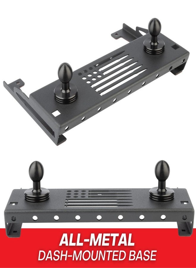 Bulletpoint Dash Mount Cell Phone Holder Compatible with Ford F-150 Truck (2009-2014) with 2-20mm Ball Mounts for GPS Navigation - Compatible with iPhone and Android Smartphones - Image 5