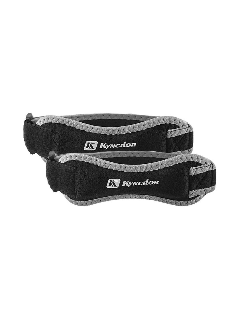 kyncilor - 2 Pack Knee Pain Relief And Stabilizer Knee Strap Brace Support for Hiking Soccer Basketball Running Jumpers Knee Tennis Volleyball And Squats - Image 1