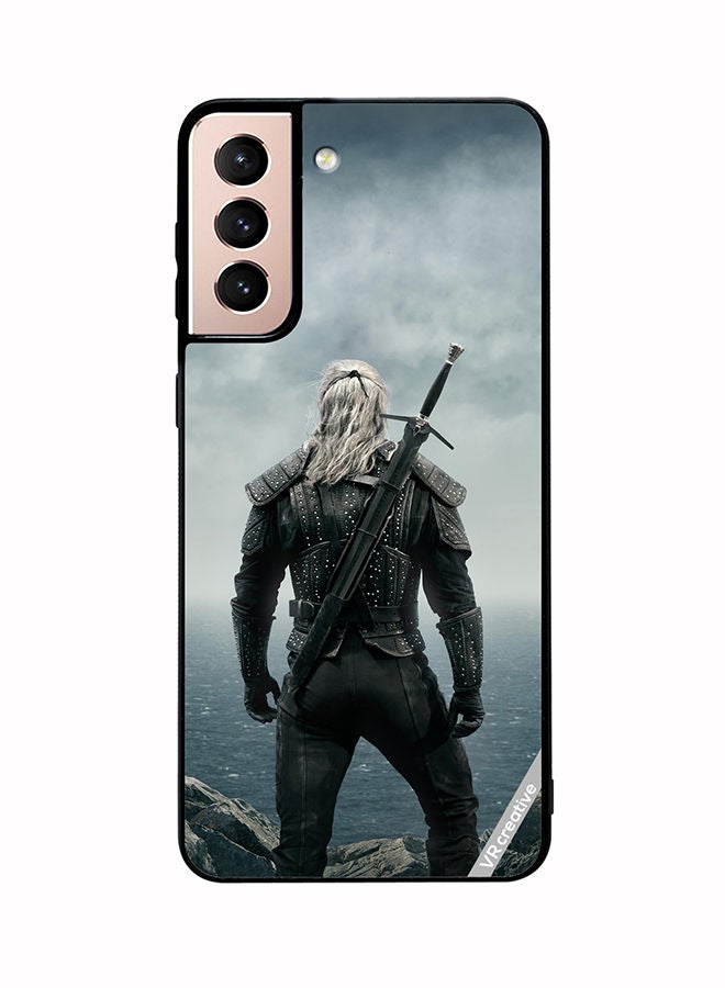 VR CREATIVE Protective Case Cover For Samsung Galaxy S21 5G The Witcher Design Multicolour - Image 1