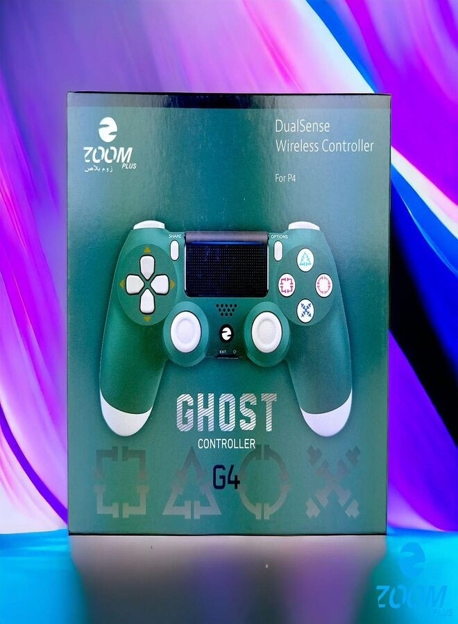 Zoom Plus Android Wireless Controller Multicolour Edition With Charging Cable - Image 1