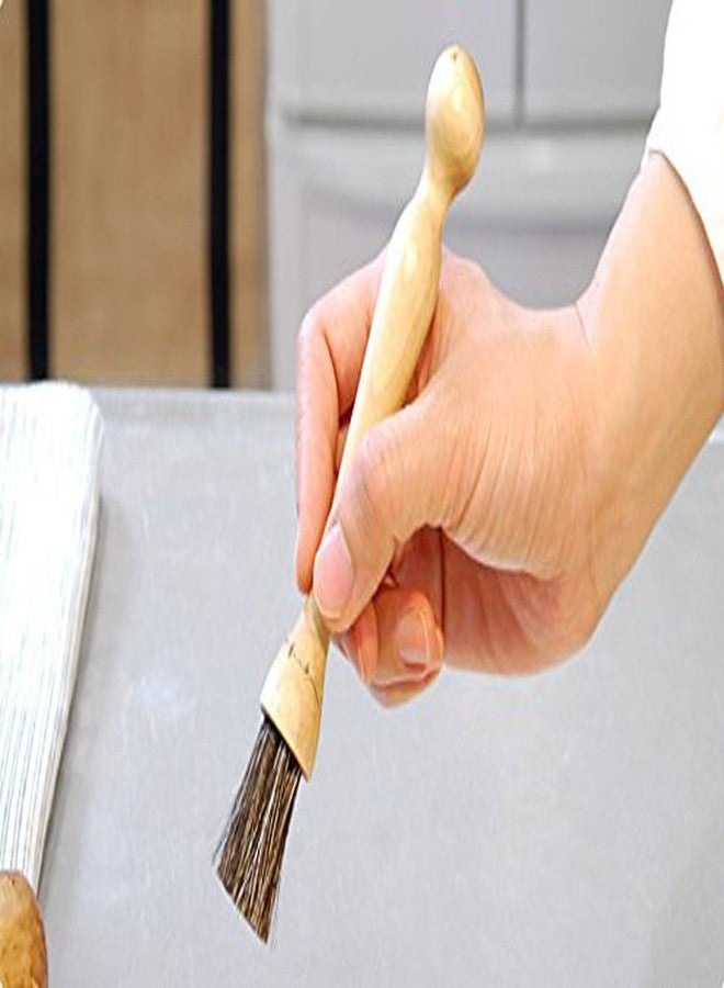 Iris Hantverk Natural Mushroom Cleaning Brush - Made of Birch & Horsehair - Image 2