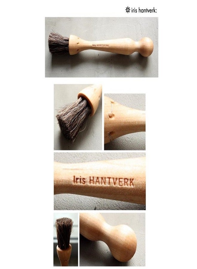 Iris Hantverk Natural Mushroom Cleaning Brush - Made of Birch & Horsehair - Image 3