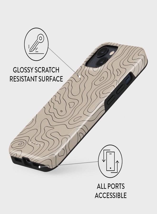 بورجا جراب هاتف BURGA لهاتف iPhone 15 - غطاء هاتف لطيف وعصري وجميل ومنقوش، مع حماية صلبة - يناسب جراب Apple iPhone 15 للنساء والرجال - Image 3