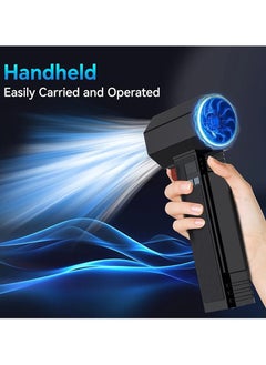 OTTAL TF64 50,000RPM High Speed ​​Turbo Water and dust Blower with LED Light 4 Speed ​​Adjustment Dryer Motor 4000 mAh Battery  - Image 3