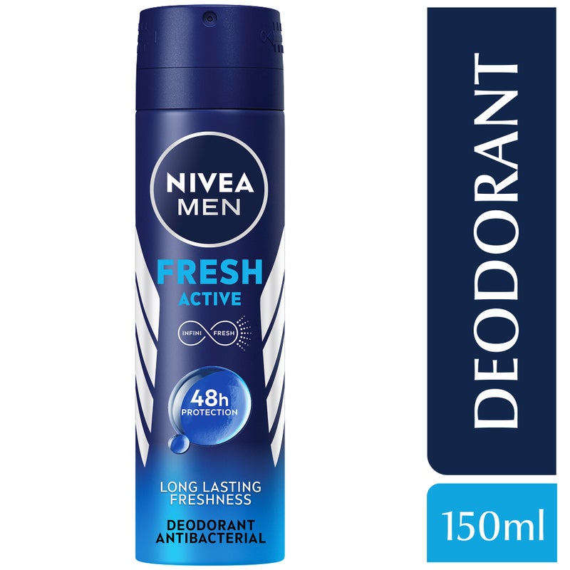 Nivea Men Deodorant Fresh Active Spray 150ml
