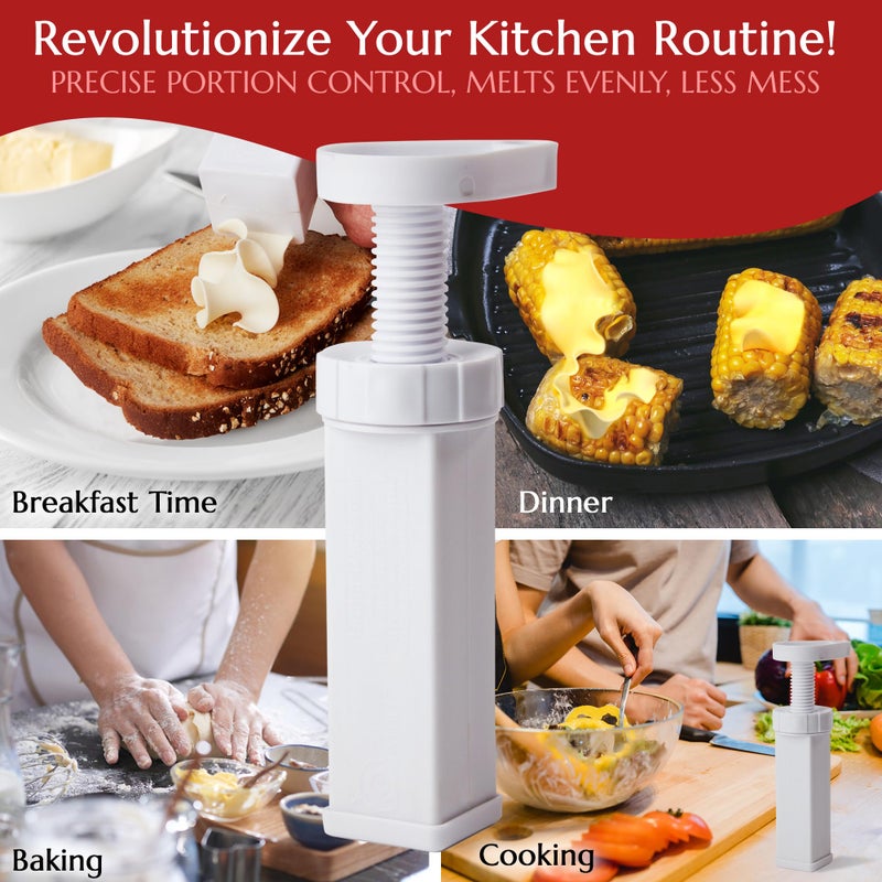 MAX SPACE Butter Mill - Usa Designed + China Made - Butter Dispenser - Image 5