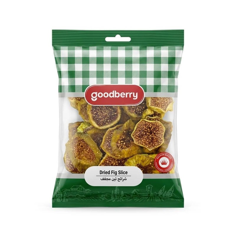 Goodberry Sliced Dried Figs- 120gms
