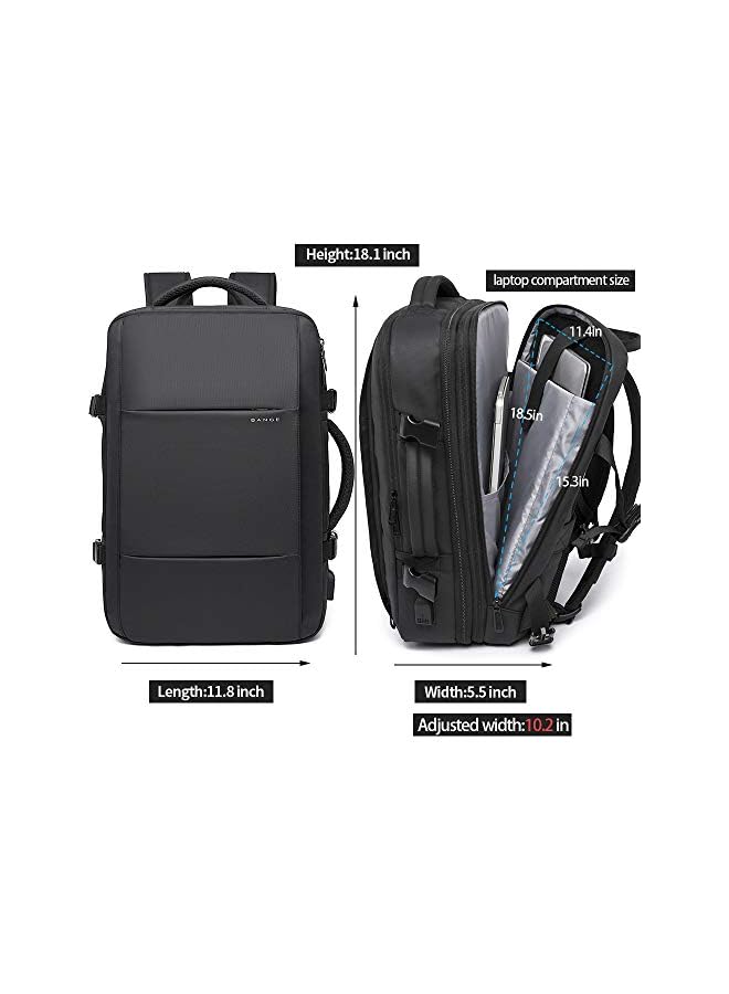 BANGE Travel Backpack, Carry On Backpack Durable Convertible Duffle Bag Fit For 17.3 Inch Laptop For Men And Women…  - Image 4