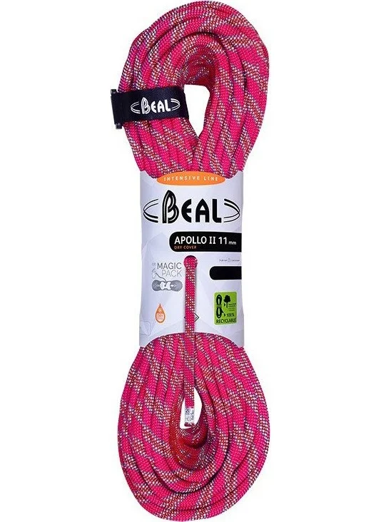 BEAL Apollo 11MM x 200M Dynamic Rope (Red)