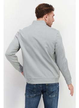Greg Norman Men Long Sleeve Outdoor Jacket, Light Grey  - Image 4