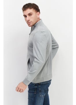 Greg Norman Men Long Sleeve Outdoor Jacket, Light Grey  - Image 3