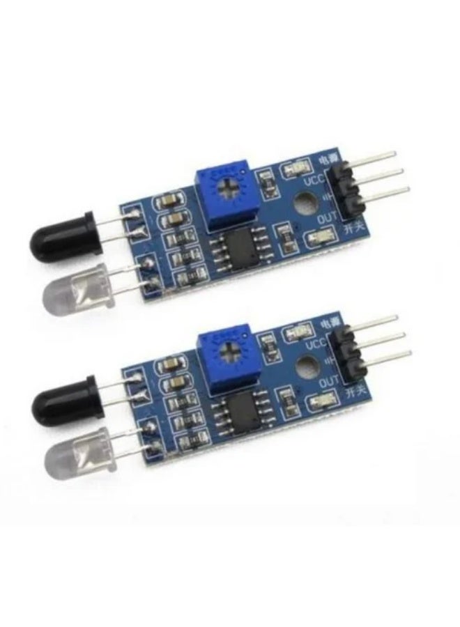 IR Infrared Sensor Module - 2pcs  Obstacle Avoidance Module Board Smart Car Robot - Image 1
