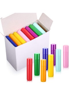 Maitys Maitys 64 Pieces Lip Balm 5 ml Empty Containers Refillable Rotatable Plastic Lipstick Tubes DIY Lip Gloss Balm Tube Holder for DIY Cosmetic, 8 Colors  - Image 5