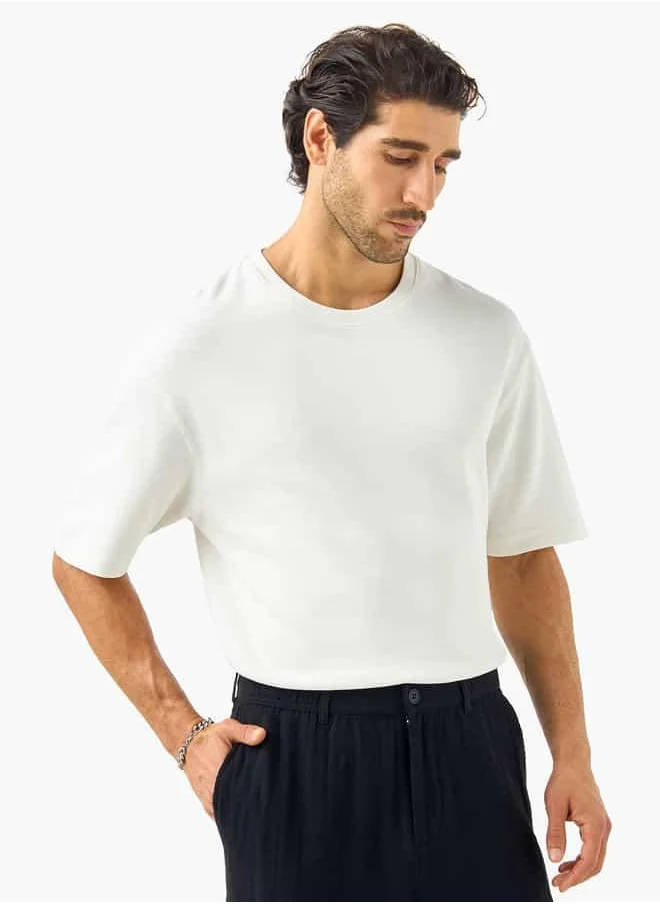 ايكونيك Relax Rib Tee For Male