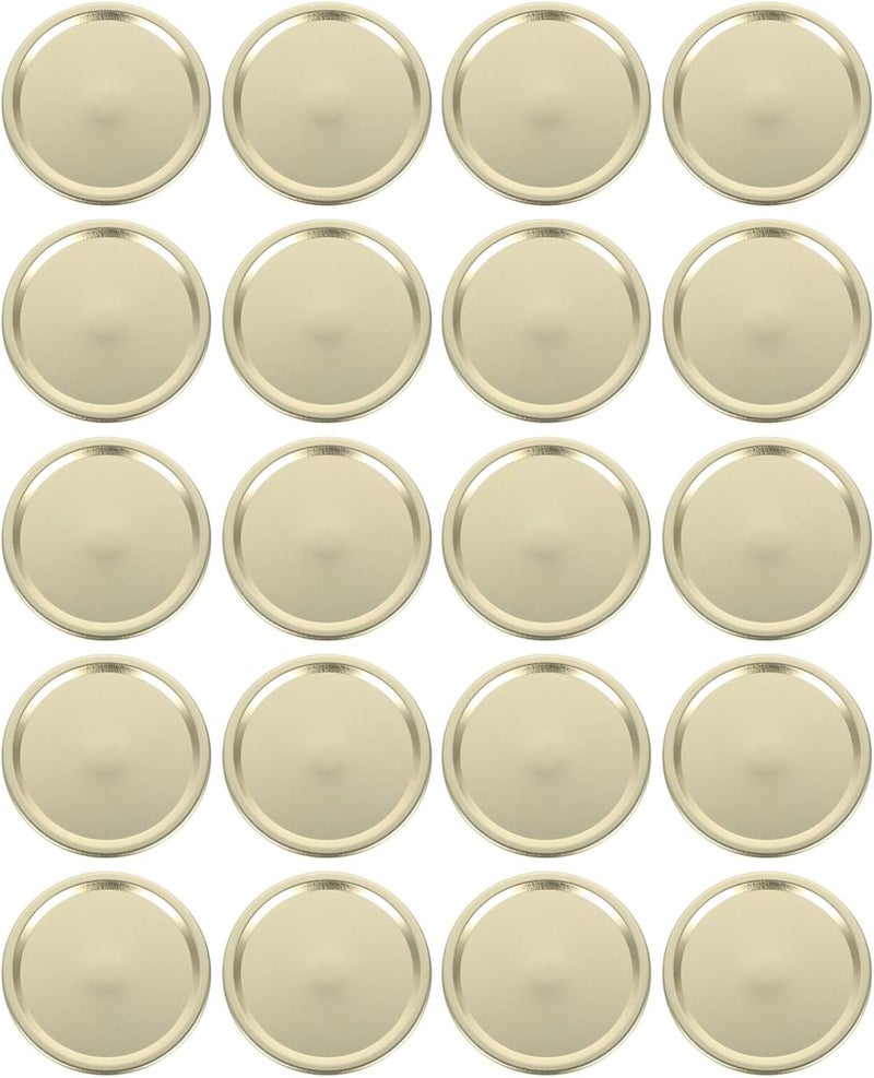 Gulf climate upgraded quality 20pcs 86mm Wide Mouth Mason Jar Lids Tinplate Split-type Sealing Covers Airtight Canning Jar Caps for Food Storage, Spices, Jam, and Coffee Widely used design Local supply chain stock Regional distribution available Oil resistant All-item unified delivery Gulf climate fit Carefully selected material Reliable local delivery service Polished safe edge Simple multi-color universal build Coast & inland available Ready-to-ship local stock Home & light industrial compatible Room to room portable Odor resistant Salt resistant coating Multi-use detailed build Repeated use friendly design Precision processed material Full land route delivery In-Kingdom stored commodity Practical build Classic design alternatives Narrow & wide space compatible - Image 1