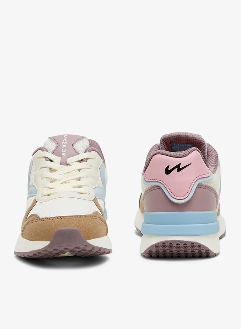 CAMPUS Of.Wht/L.Beige Women’s Fashion Low Top Sneakers – Pop-Up Pastel Shades Shoes that Make Every Outfit Stand Out for Women | Best Price UAE