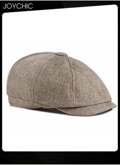 Joychic Fashion Autumn Winter Cotton Breathable Beret Cap Sun Protection Comfort  Adjustable Cowboy Cap for Men Women Youth  - Image 3