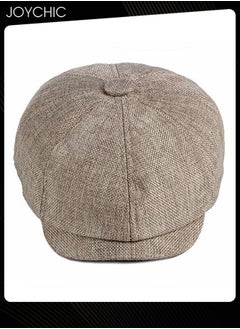 Joychic Fashion Autumn Winter Cotton Breathable Beret Cap Sun Protection Comfort  Adjustable Cowboy Cap for Men Women Youth  - Image 2