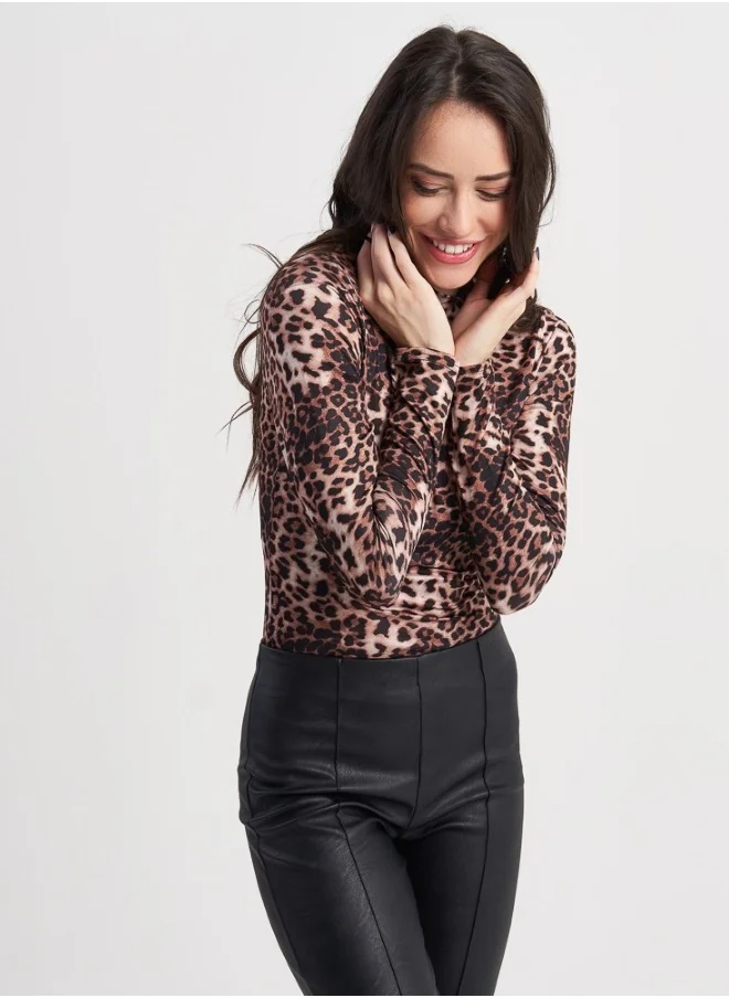 ZABAIONE Zabaione Women's T-Shirt , Leopard print