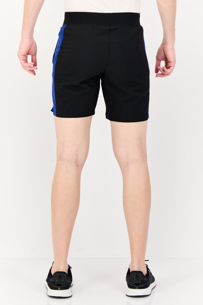 SKECHERS شورتات تدريب رياضية للرجال، أسود - Image 3