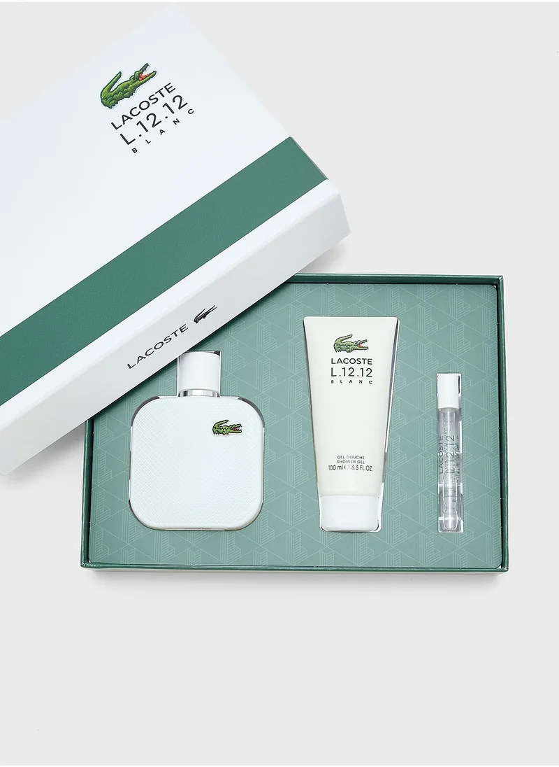 لاكوست Lct L.12.12 Blanc Edt 100Ml(Sg+7.5Ml), Savings 27%